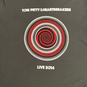 Royal Apparel grey Tom Petty & the Heartbreakers Live 2014 tour band tee sz 2XL